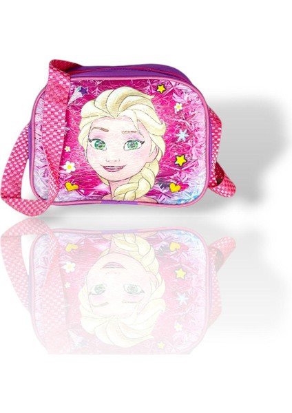 Elsa Kız Çocuk Ilkokul Işıklı Okul Sırt Çantası + Beslenme Çantası modelleri