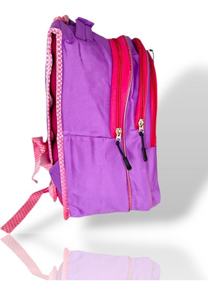 Elsa Kız Çocuk Ilkokul Işıklı Okul Sırt Çantası + Beslenme Çantası fırsatları