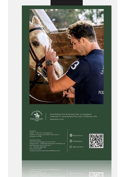 Apple iPhone 15 Pro Polo Santa Barbara Racquet Clup Lisanslı 3D Nakış Işlemeli Içi Kadife Deri Kaplama modelleri