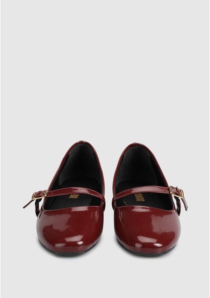 Bordo Kadın Ayakkabı modelleri