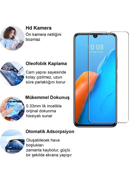 Infinix Note 12 Kırılmaz Cam Şeffaf 0.3mm Kılıf Dostu Temperli Ekran Koruyucu