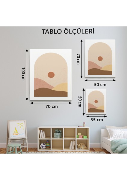 Modern Temalı Bohem Tablo TBL699