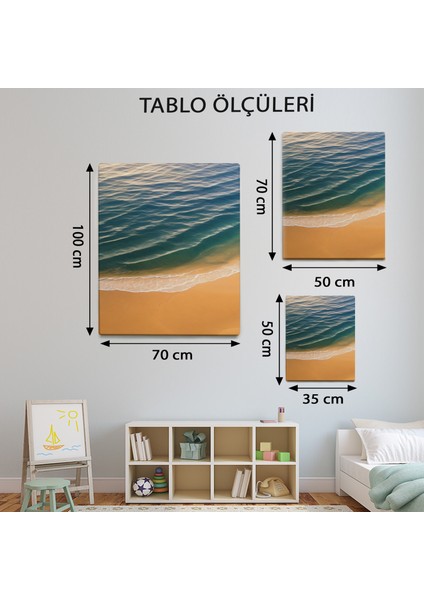 Deniz Temalı Kıyıya Doğru Tablo TBL230