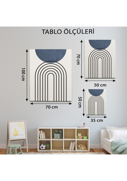 Modern Temalı Bohem Tablo TBL996