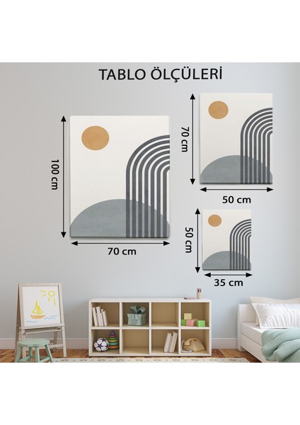 Modern Temalı Bohem Tablo TBL668