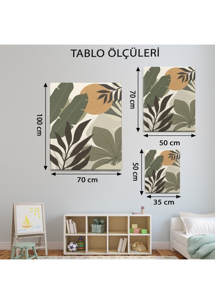 Çiçek Temalı Bohem Tablo TBL671