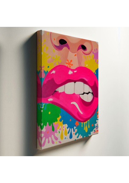 Pop Art Temalı Dekoratif Tablo TBL904