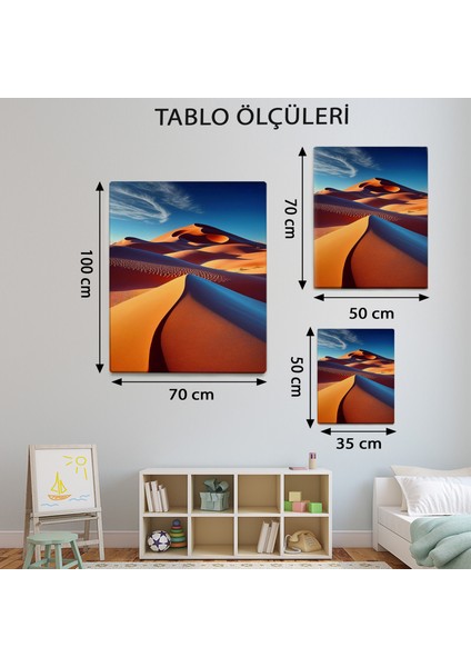 Manzara Temalı Tipik Çöl Manzarası Tablo TBL191