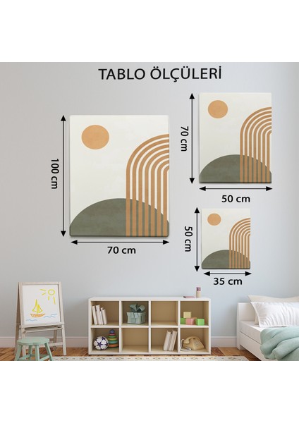 Modern Temalı Bohem Tarzı Tablo TBL657