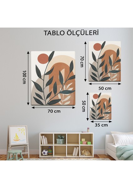 Çiçekli Temalı Bohem Tablo TBL663