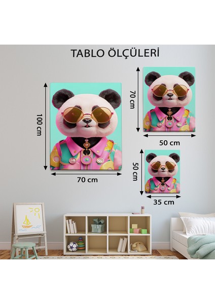 Hayvan Temalı Şeker Pandası Tablo TBL96