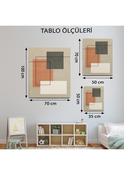 Modern Temalı Bohem Tablo TBL673