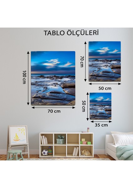 Deniz Temalı Kum Kıyısı Tablo TBL291