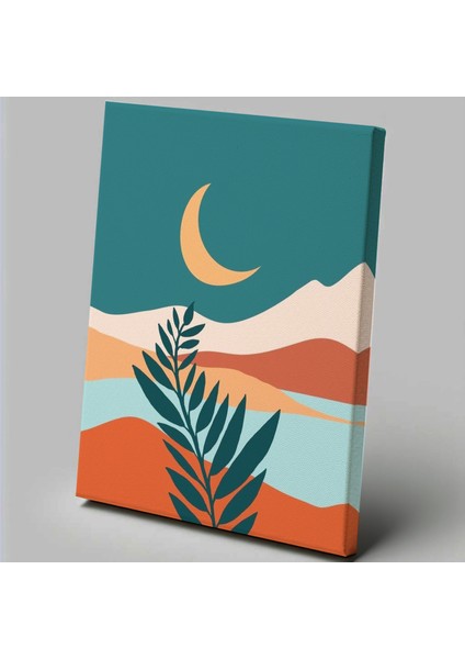 Minimalist Temalı Bohem Desenli Tablo TBL612
