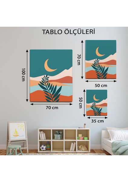 Minimalist Temalı Bohem Desenli Tablo TBL612