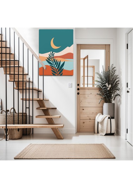 Minimalist Temalı Bohem Desenli Tablo TBL612