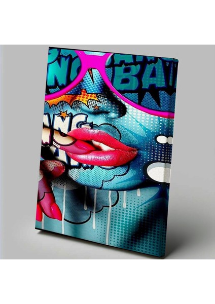 Pop Art Temalı Modern Tablo TBL913