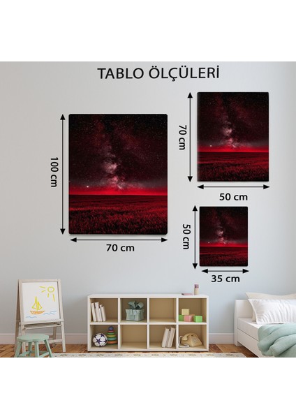 Manzara Temalı Kızılçayır Tablo TBL104