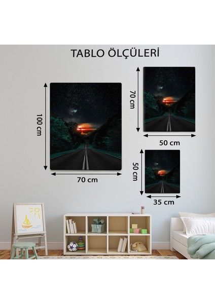 Modern Temalı Ufuk'taki Yol Tablo TBL81