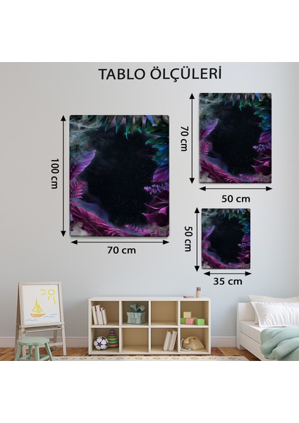 Modern Temalı Uzay Manzarası Tablo TBL725