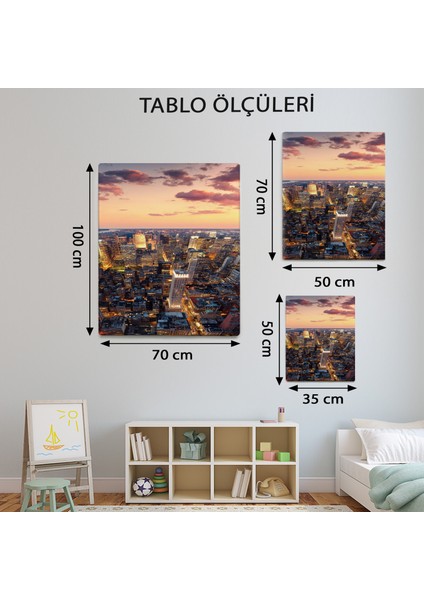 Modern Temalı Manhattan Tablo TBL806