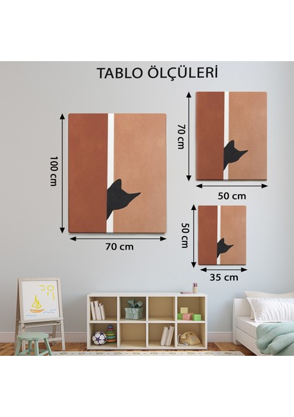 Hayvan Temalı, Bohem Kedi TABLO-TBL615 modelleri