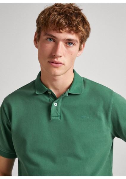 Koyu Yeşil Erkek Polo T-Shirt PM542099 654 New Olıver Gd fiyatları