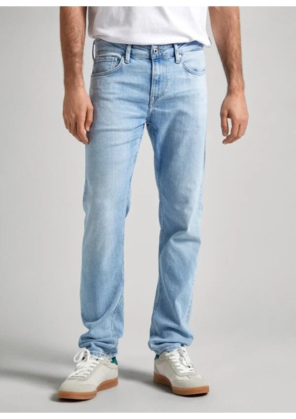 Pepe Jeans Normal Bel Slim Fit Erkek Denim Pantolon PM207388PF3-000 Slım Jeans