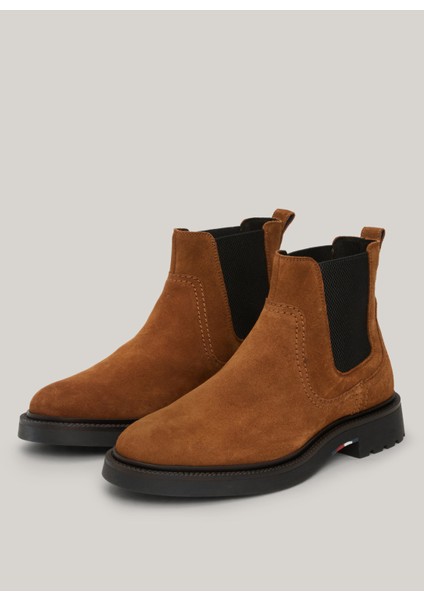 Süet Kahve Erkek Bot Hılfıger Comfort Lwt Suede Chel