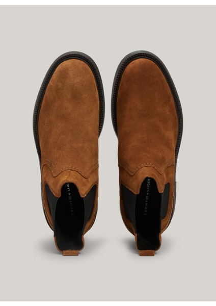 Süet Kahve Erkek Bot Hılfıger Comfort Lwt Suede Chel