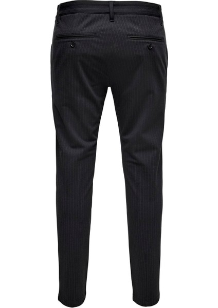 Normal Bel Dar Paça Siyah Erkek Pantolon Onsmark Pant Strıpe Gw 3727 Noos fiyatları