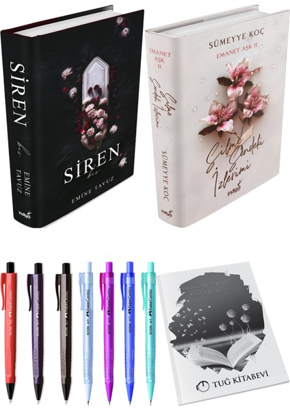 Silme Sendeki İzlerimi - Siren Bir + Kalem + Not Defteri