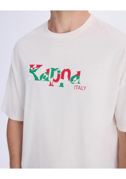 Authentic Italy T-Shirt Erkek Gri Comfort Fit T-Shirt