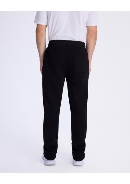 Authentic Bandys Erkek Siyah Comfort Fit Eşofman Altı