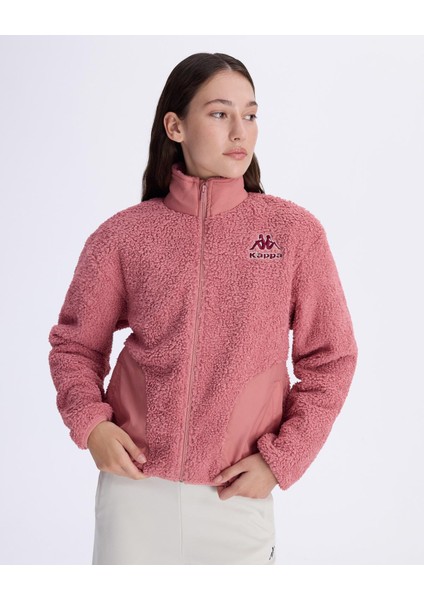 Logo Felax Tur Kadın Gül Kurusu Comfort Fit Sherpa