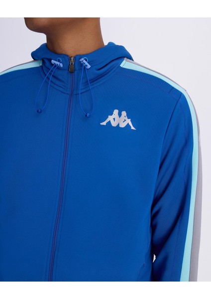 Alexander Full Zip Erkek Mavi-Gri Regular Fit Fermuarlı Eşofman Üstü fiyatları