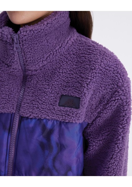 Authentic Aria Kadın Mor Oversize Fit Mont fırsatları
