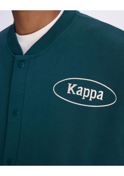 Authentic Franz Bomber Erkek Yeşil-Kırmızı Comfort Fit Mont modelleri