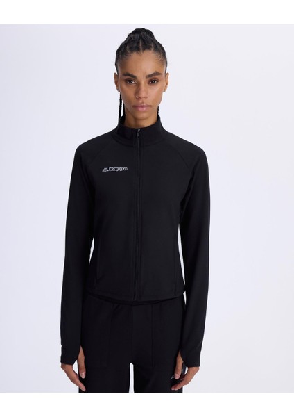 Berry Full Zip Kadın Siyah Regular Fit Fermuarlı Eşofman Üstü fiyatları