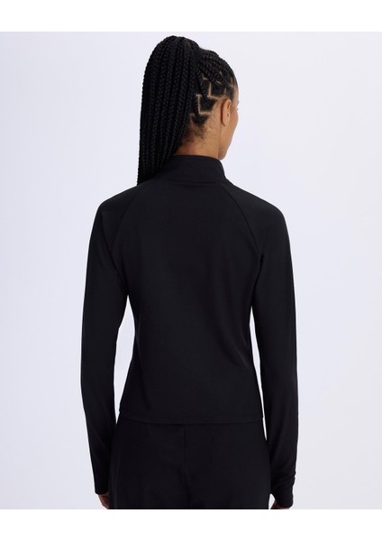 Berry Full Zip Kadın Siyah Regular Fit Fermuarlı Eşofman Üstü indirimleri