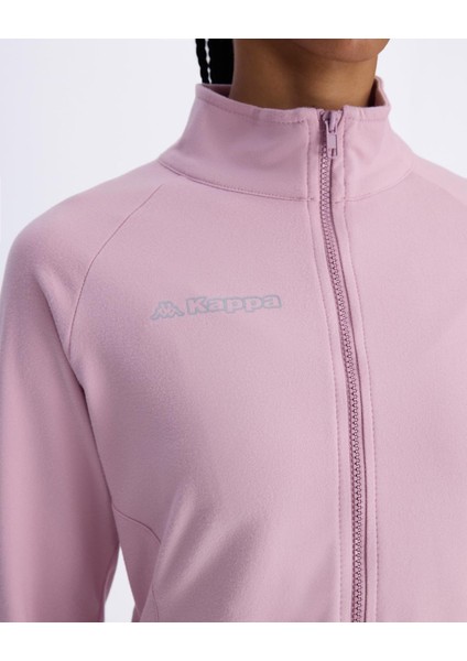 Berry Full Zip Kadın Pembe Regular Fit Fermuarlı Eşofman Üstü