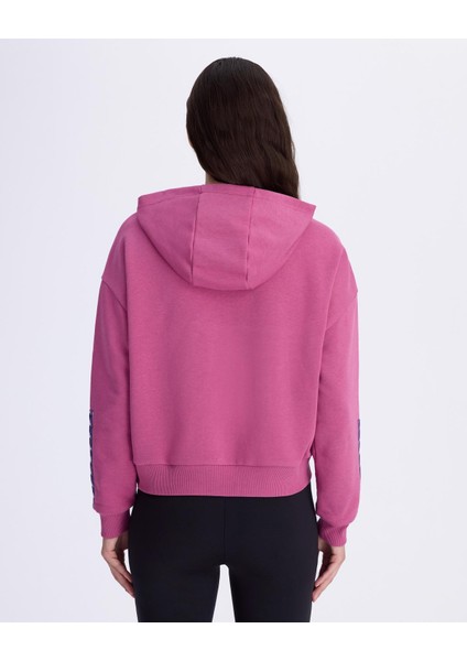 Authentic Alcott Hoodie Kadın Pembe Comfort Fit Hoodie