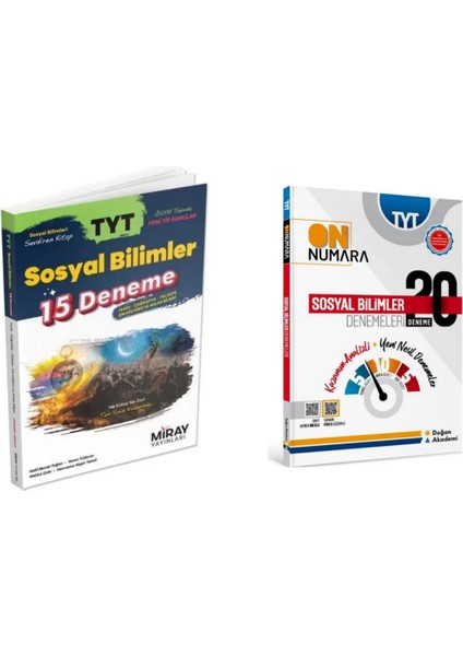 Tyt Sosyal Bil. 15 Deneme & Tyt On Numara Sosyal