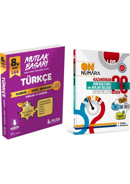 Muba Yayınları 8.sınıf Mutlak Başarı Türkçe Fasikül & Doğan Akade