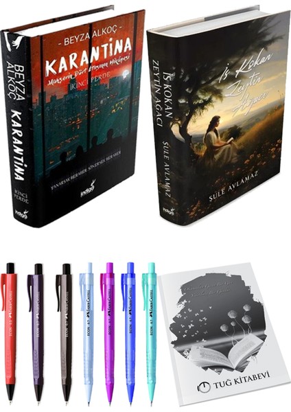 Is Kokan Zeytin Ağacı Ciltli Şule Avlamaz ve Karantina 2 Ciltli Beyza Alkoç 2li Set