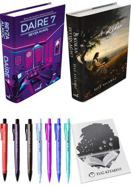 Is Kokan Zeytin Ağacı Ciltli Şule Avlamaz ve Daire 7 Ciltli Beyza Alkoç 2li Set