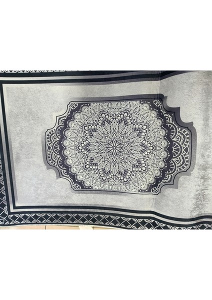 80X300 cm Makinada Yıkanabilir Dijital Baskı Kaymaz Dod Taban 3,5mm Süngerli Yolluk