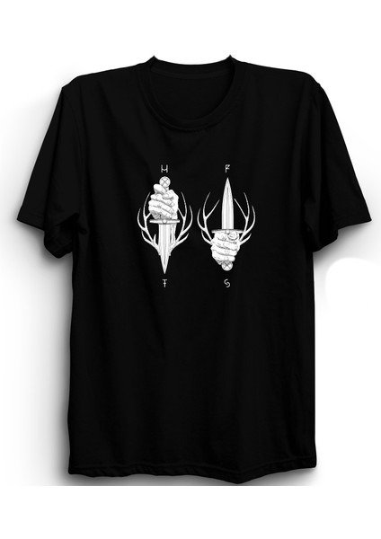 Harakiri For The Sky, 2 Sword, Rock Metal Müzik Grubu Pamuk Tişört