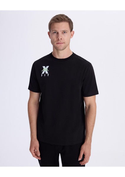 Kombat Wkt Ecairo Tur Erkek Siyah Comfort Fit T-Shirt