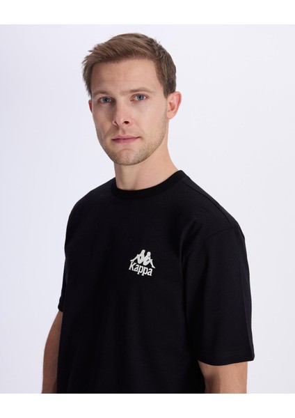 Authentic Baston Erkek Siyah Regular Fit T-Shirt fiyatları